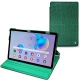 Samsung Galaxy Tab S6 Lite leather case - Crocodile pino