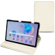 Custodia in pelle Samsung Galaxy Tab S6 Lite - Blanc PU