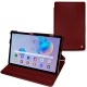 Housse cuir Samsung Galaxy Tab S6 Lite - Rouge Veggie