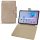 Capa em pele Samsung Galaxy Tab S6 Lite - Taupe vintage ( Pantone 7530C ) 