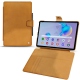 Housse cuir Samsung Galaxy Tab S6 Lite - Or Maïa ( Pantone 871C ) 