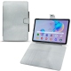Housse cuir Samsung Galaxy Tab S6 Lite - Platinium ( Pantone 877C ) 