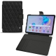 Capa em pele Samsung Galaxy Tab S6 Lite - Ebène - Couture ( Sleek P C12 - Black ) 