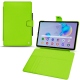 Samsung Galaxy Tab S6 Lite leather case - Vert fluo