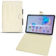 가죽 커버 Samsung Galaxy Tab S6 Lite - Crocodile milk