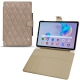 가죽 커버 Samsung Galaxy Tab S6 Lite - Taupe vintage - Couture