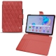 가죽 커버 Samsung Galaxy Tab S6 Lite - Cerise vintage - Couture