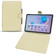 Housse cuir Samsung Galaxy Tab S6 Lite - Beige PU