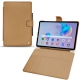 Samsung Galaxy Tab S6 Lite leather case - Beige Veggie