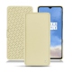 Housse cuir OnePlus 7T - Beige ( Nappa - Pantone 7502C ) 