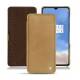 Capa em pele OnePlus 7T - Sable vintage ( Roughtcut - Gaucho#57254 ) 