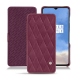 Capa em pele OnePlus 7T - Prune vintage - Couture