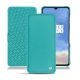 Custodia in pelle OnePlus 7T - Bleu fluo