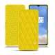 Capa em pele OnePlus 7T - Jaune fluo - Couture