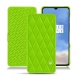 Custodia in pelle OnePlus 7T - Vert fluo - Couture