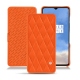 Capa em pele OnePlus 7T - Orange fluo - Couture