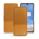 OnePlus 7T leather case - Or Maïa ( Pantone 871C ) 