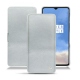 OnePlus 7T leather case - Platinium ( Pantone 877C ) 