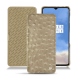 OnePlus 7T leather case - Autruche desert