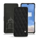 Lederschutzhülle OnePlus 7T - Negre poudro - Couture
