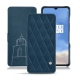 OnePlus 7T leather case - Blu mediterran - Couture