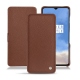OnePlus 7T leather case - Marron délicat
