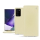 Custodia in pelle Samsung Galaxy Note20 Ultra - Beige ( Nappa - Pantone 7502C ) 
