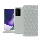 Funda de piel Samsung Galaxy Note20 Ultra - Gris - Couture ( Nappa - Pantone W428C ) 