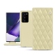 Samsung Galaxy Note20 Ultra leather case - Beige - Couture ( Nappa - Pantone 7502C ) 