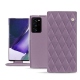 가죽 커버 Samsung Galaxy Note20 Ultra - Lilas - Couture ( Nappa - Pantone 2645U ) 