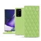 Housse cuir Samsung Galaxy Note20 Ultra - Vert olive - Couture ( Nappa - Pantone 578U ) 