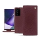 Samsung Galaxy Note20 Ultra leather case - Lie de vin ( Pantone 5115C ) 