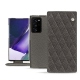 Samsung Galaxy Note20 Ultra leather case - Anthracite - Couture ( Pantone 424C ) 