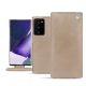 Housse cuir Samsung Galaxy Note20 Ultra - Taupe vintage ( Pantone 7530C ) 