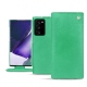 Samsung Galaxy Note20 Ultra leather case - Menthe vintage ( Pantone 562C ) 