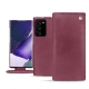 Samsung Galaxy Note20 Ultra leather case - Prune vintage ( Pantone 512C ) 