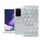 Capa em pele Samsung Galaxy Note20 Ultra - Platinium - Couture