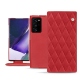 Lederschutzhülle Samsung Galaxy Note20 Ultra - Rouge troupelenc - Couture