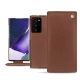 가죽 커버 Samsung Galaxy Note20 Ultra - Marron délicat
