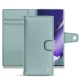Capa em pele Samsung Galaxy Note20 Ultra - Bleu ciel ( Nappa - Pantone 277C ) 