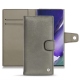 Housse cuir Samsung Galaxy Note20 Ultra - Acier vintage ( Pantone 403C ) 
