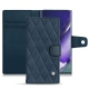 Samsung Galaxy Note20 Ultra leather case - Jean vintage - Couture