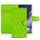 Funda de piel Samsung Galaxy Note20 Ultra - Vert fluo - Couture