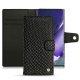 Custodia in pelle Samsung Galaxy Note20 Ultra - Serpent nero