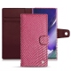 Custodia in pelle Samsung Galaxy Note20 Ultra - Serpent ciclamino