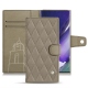 Samsung Galaxy Note20 Ultra leather case - Darboun sabla - Couture
