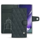 Samsung Galaxy Note20 Ultra leather case - Blu marino - Couture
