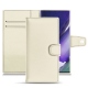 Capa em pele Samsung Galaxy Note20 Ultra - Blanc PU