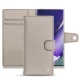 Housse cuir Samsung Galaxy Note20 Ultra - Taupe innocent