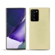 Lederschutzhülle Samsung Galaxy Note20 Ultra - Beige ( Nappa - Pantone 7502C ) 